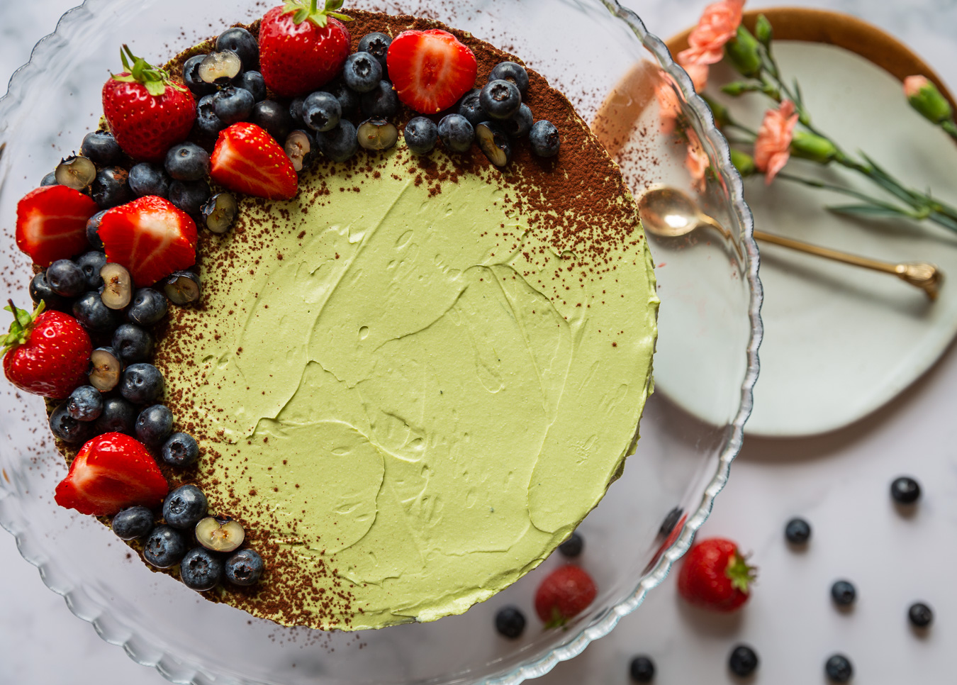 Matcha Cheesecake (No Bake)