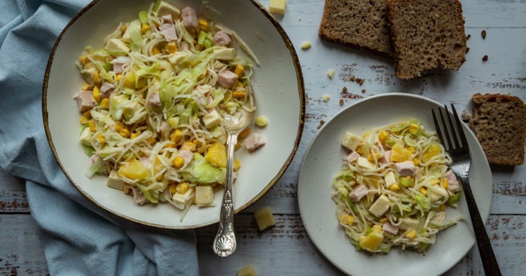 Pickled Celeriac and Pineapple Salad