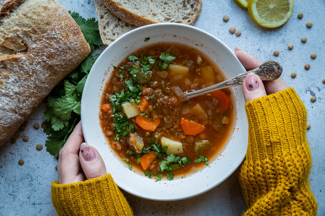 Algerian Lentil Soup