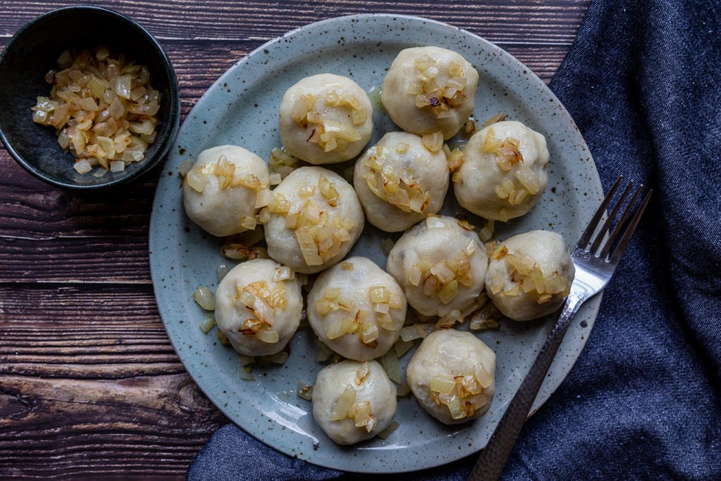 Potato Dumplings with Meet Feeling
