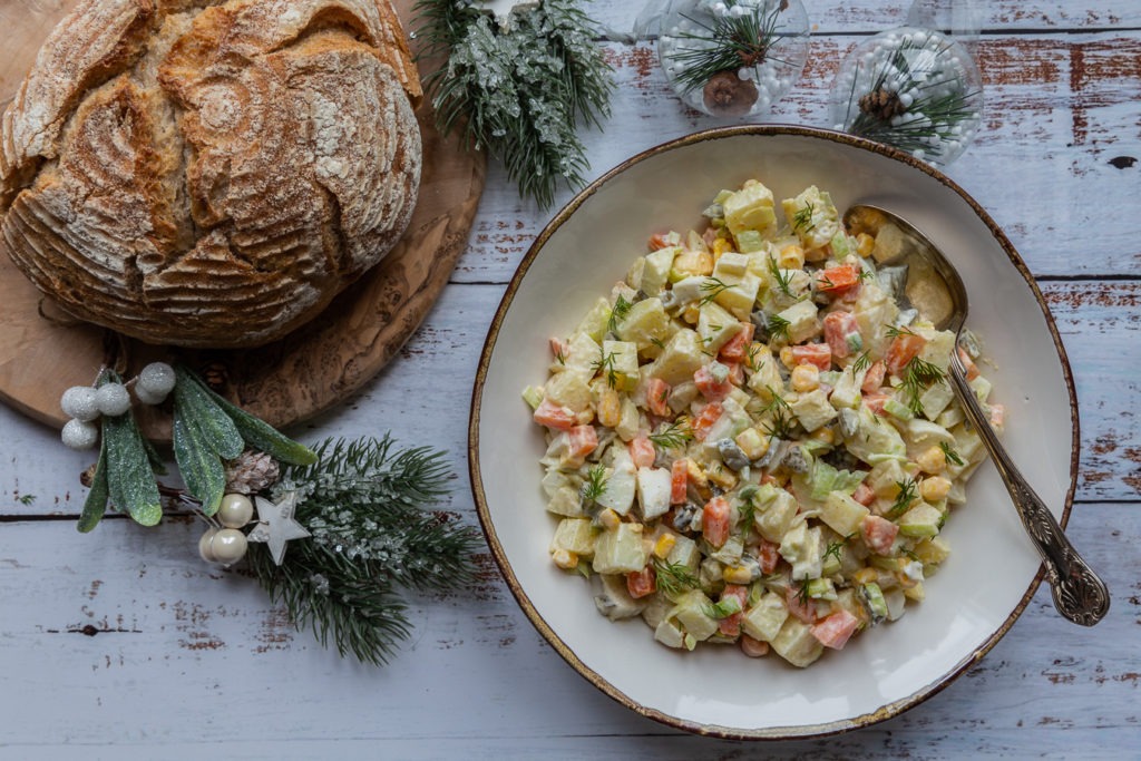 POLISH TRADITIONAL VEGETABLE SALAD