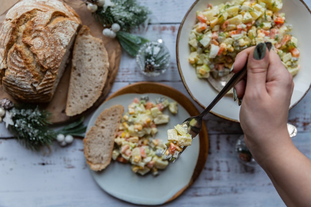 POLISH TRADITIONAL VEGETABLE SALAD