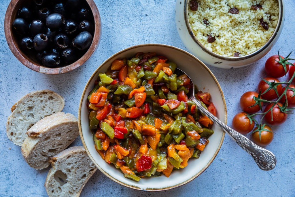 Algerian Roasted Pepper Salad