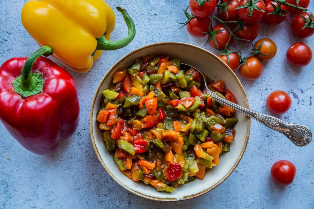 Algerian Roasted Pepper Salad