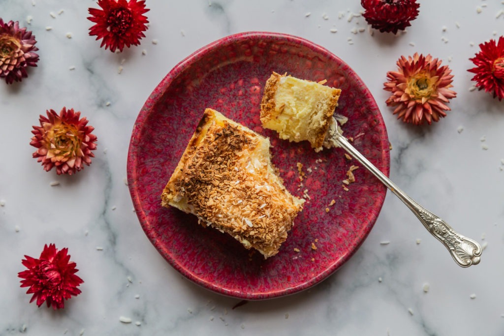 Nans Cheesecake with Coconut 