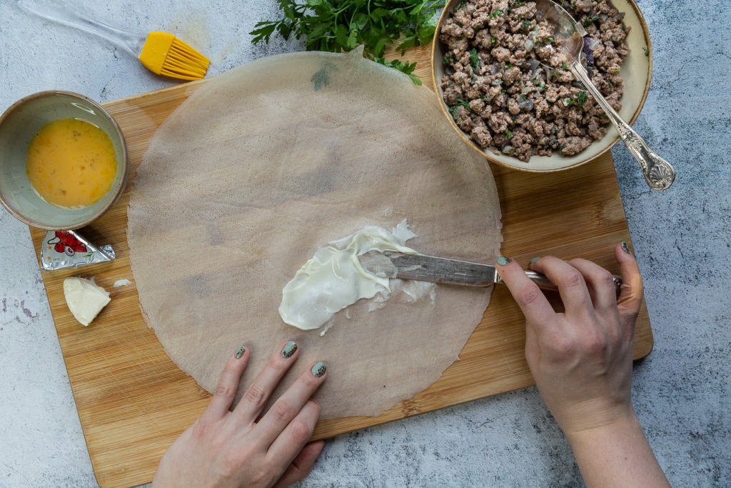 Borek (Algerian Beef Rolls)