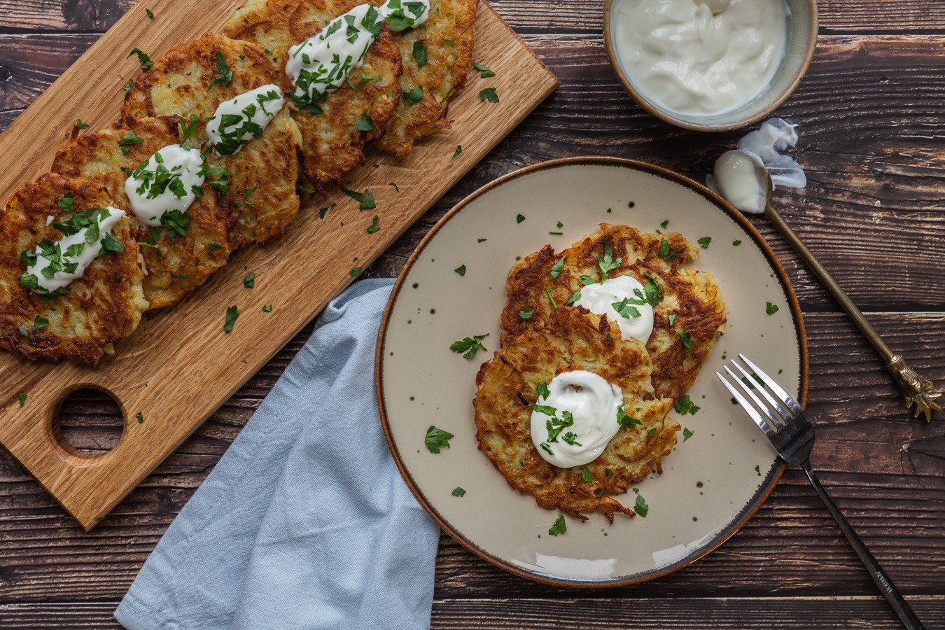 Potato Pancakes (Polish Hash Browns)