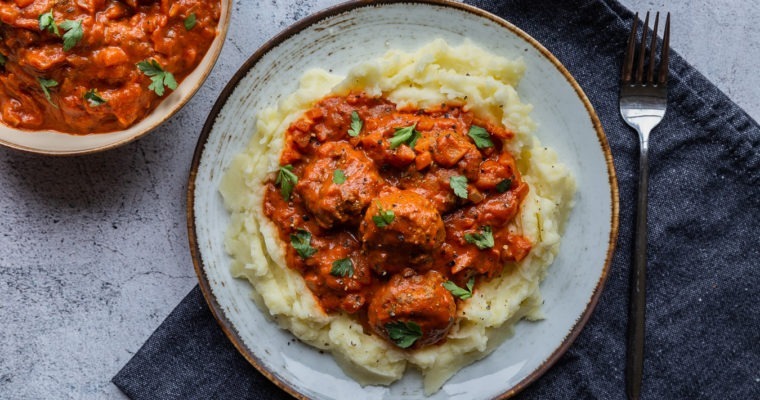 Beef Meatballs in Tomato Sauce