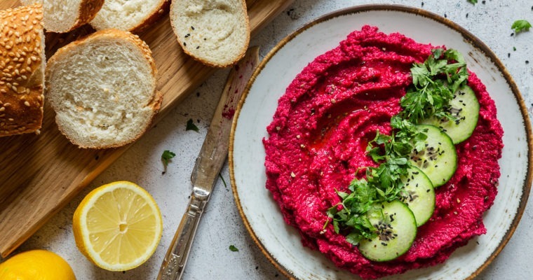 Roasted Beetroot Hummus