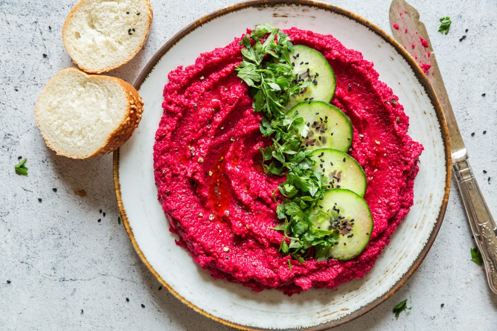 Roasted Beetroot Hummus