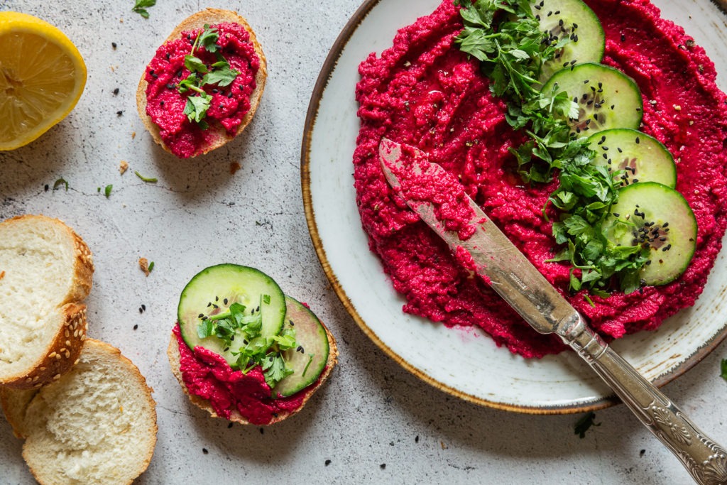 Roasted Beetroot Hummus