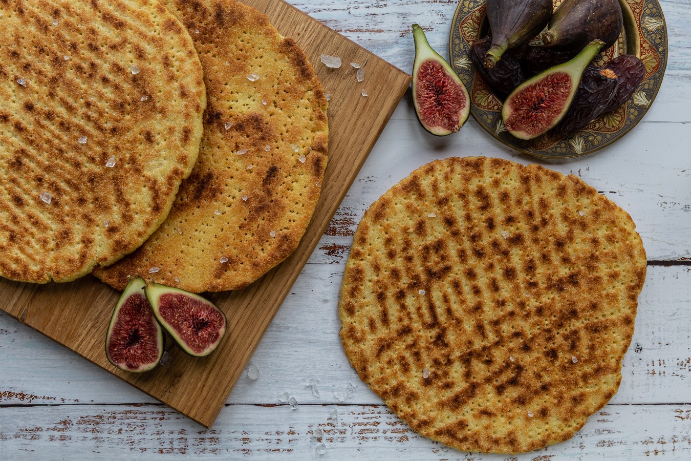 Kesra – Traditional Algerian Semolina Bread