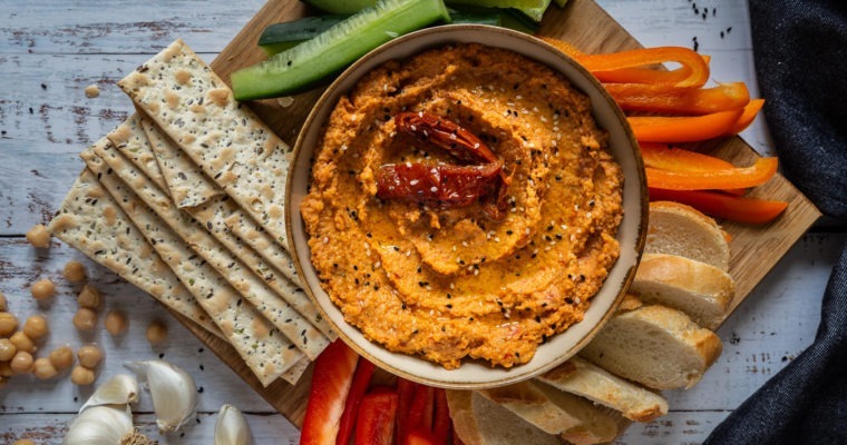 Sun-Dried Tomato Hummus