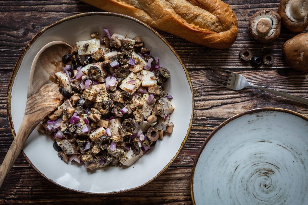 Herring Salad with Olives 