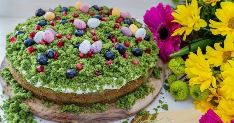 “Forest Moss” Cake with Cream – Leśny Mech