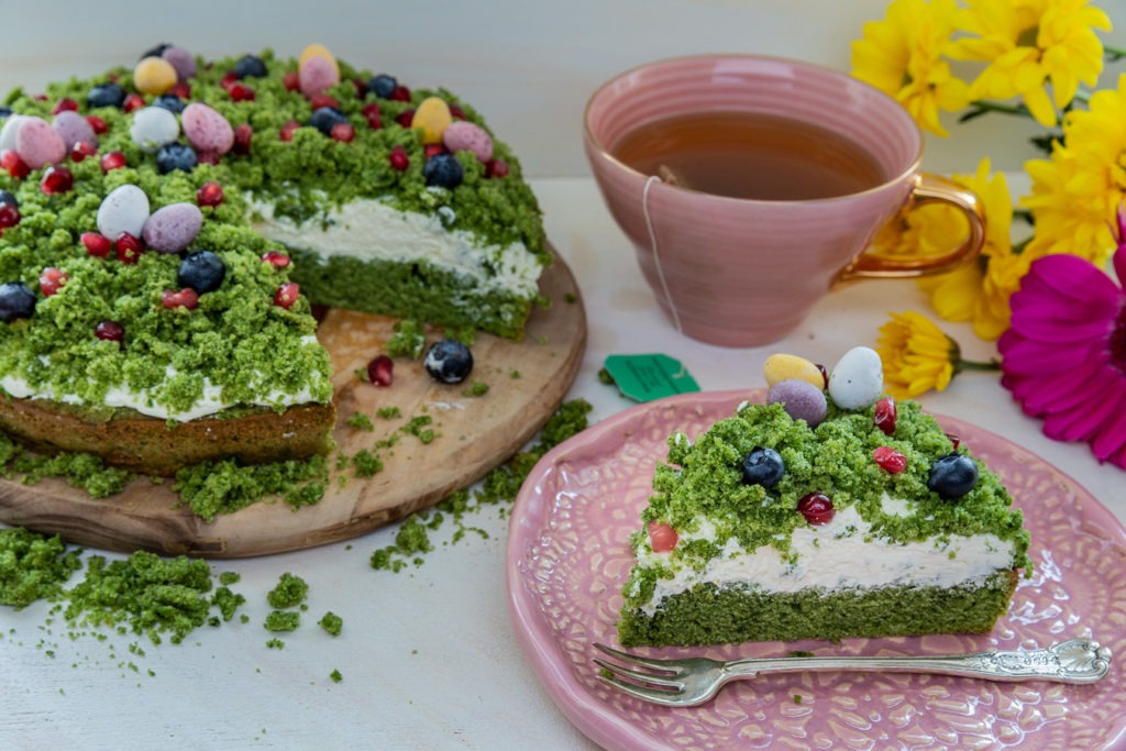 Leśny Mech Forest Moss cake