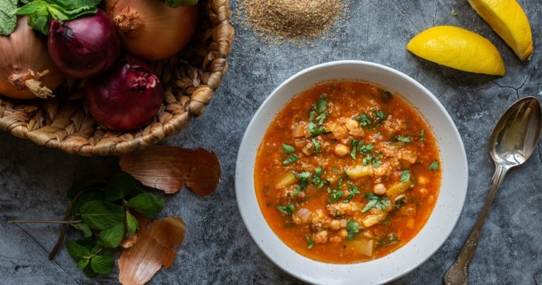 Algerian Frik Soup