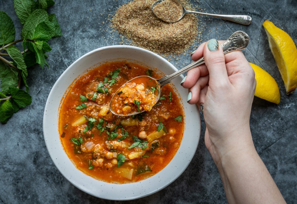 Algerian Frik Soup