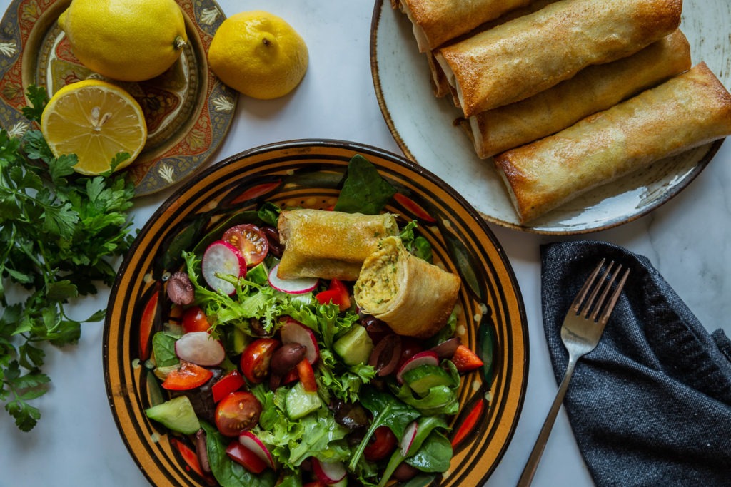 Bourek with Tuna and Potato Filling